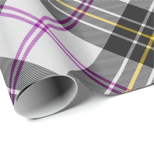 Clan MacPherson Dress Tartan Wrapping Paper (Roll Corner)