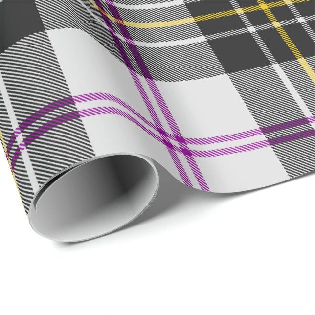 Clan MacPherson Dress Tartan Wrapping Paper (Roll Corner)
