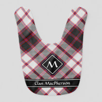 Clan MacPherson Hunting Tartan Baby Bib