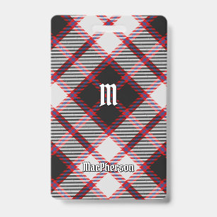 Clan MacPherson Hunting Tartan Badge