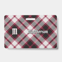 Clan MacPherson Hunting Tartan Badge