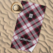 Clan MacPherson Hunting Tartan Beach Towel