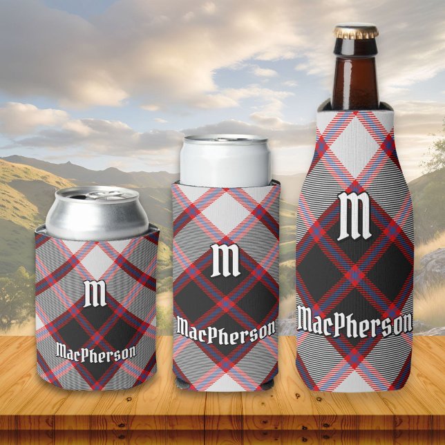 Clan MacPherson Hunting Tartan Can Cooler (Creator Uploaded)