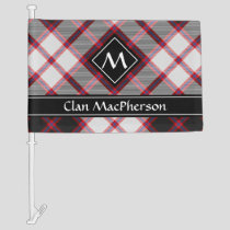 Clan MacPherson Hunting Tartan Car Flag