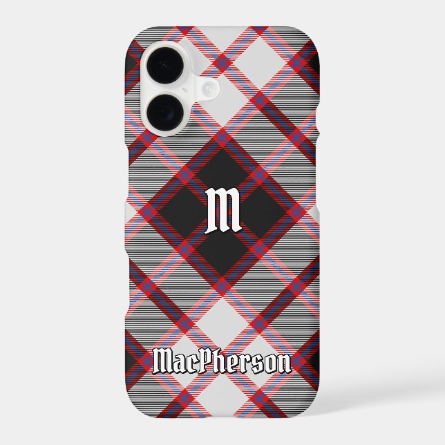 Clan MacPherson Hunting Tartan Case-Mate iPhone Case (Back)