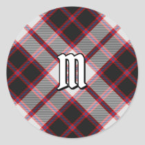 Clan MacPherson Hunting Tartan Classic Round Sticker