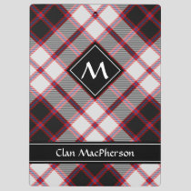 Clan MacPherson Hunting Tartan Clipboard