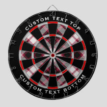 Clan MacPherson Hunting Tartan Dart Board