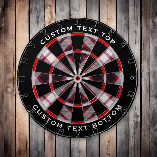 Clan MacPherson Hunting Tartan Dart Board (Creator Uploaded)