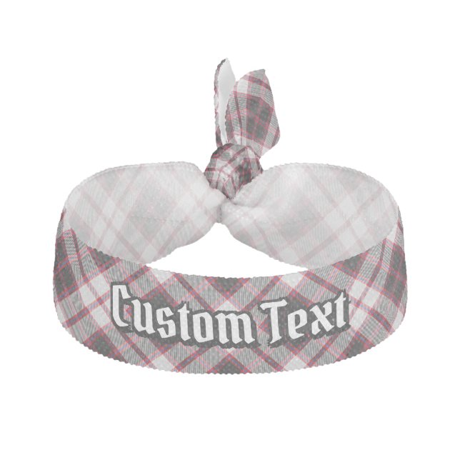 Clan MacPherson Hunting Tartan Elastic Hair Tie (Front)