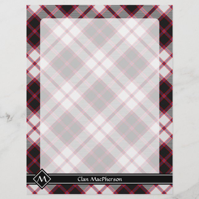 Clan MacPherson Hunting Tartan Flyer (Front)