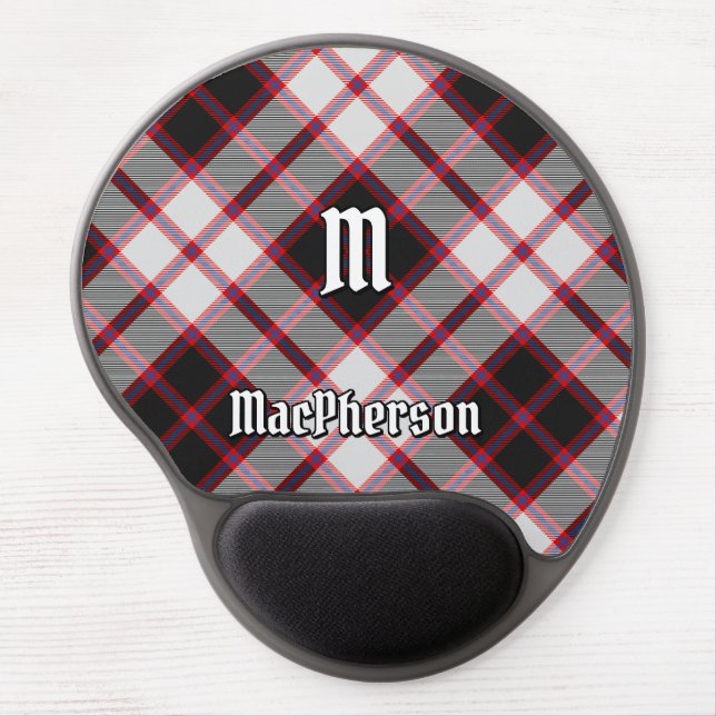 Clan MacPherson Hunting Tartan Gel Mouse Pad (Front)