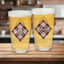 Clan MacPherson Hunting Tartan Glass