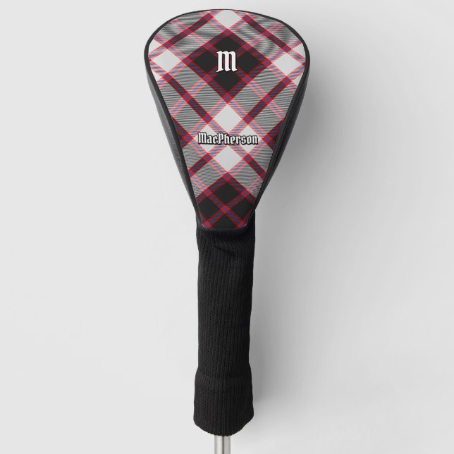 Clan MacPherson Hunting Tartan Golf Head Cover (Front)