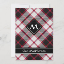 Clan MacPherson Hunting Tartan Invitation