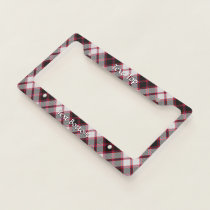 Clan MacPherson Hunting Tartan License Plate Frame