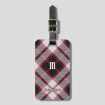 Clan MacPherson Hunting Tartan Luggage Tag