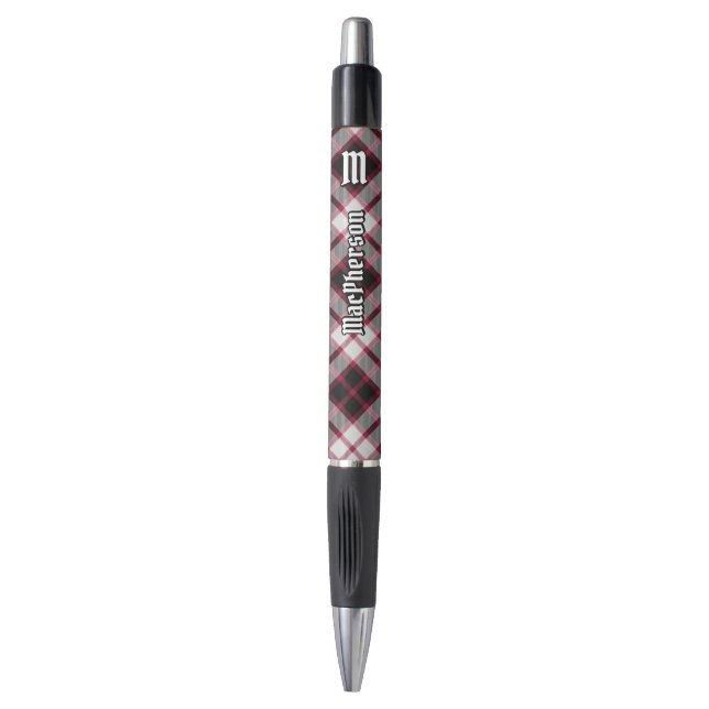 Clan MacPherson Hunting Tartan Pen (Front Vertical)
