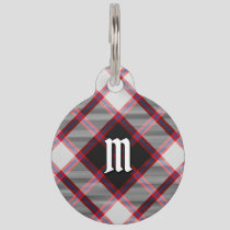 Clan MacPherson Hunting Tartan Pet ID Tag