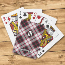 Clan MacPherson Hunting Tartan Playing Cards