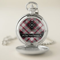 Clan MacPherson Hunting Tartan Pocket Watch