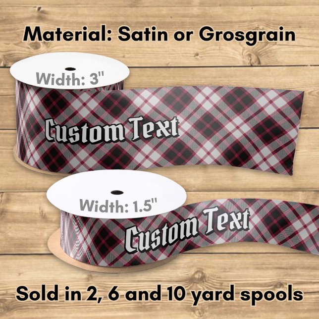 Clan MacPherson Hunting Tartan Satin Ribbon (Creator Uploaded)