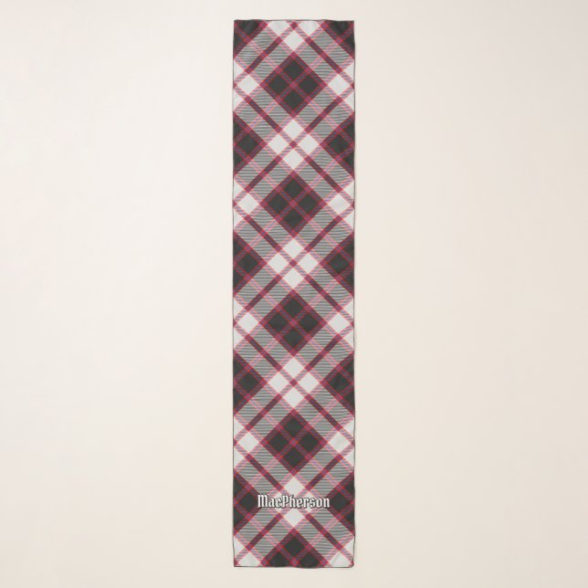 Clan MacPherson Hunting Tartan Scarf (Front)