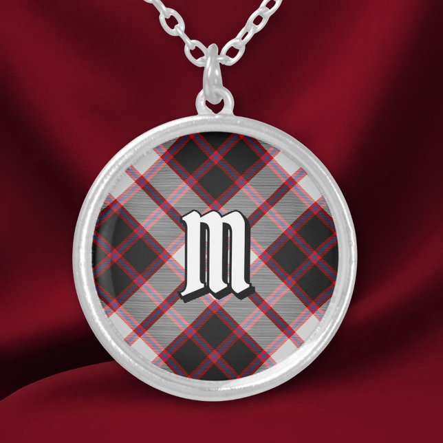 Clan MacPherson Hunting Tartan Silver Plated Necklace (Creator Uploaded)
