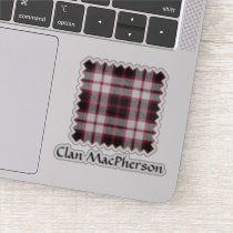 Clan MacPherson Hunting Tartan Sticker