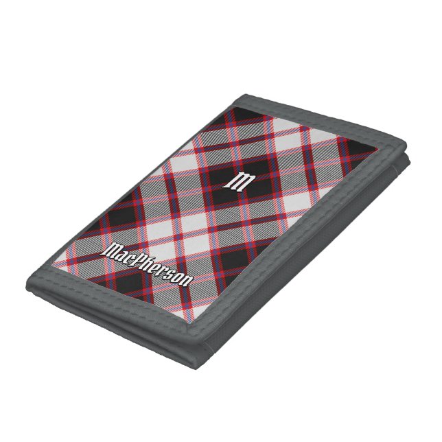 Clan MacPherson Hunting Tartan Trifold Wallet (Bottom)