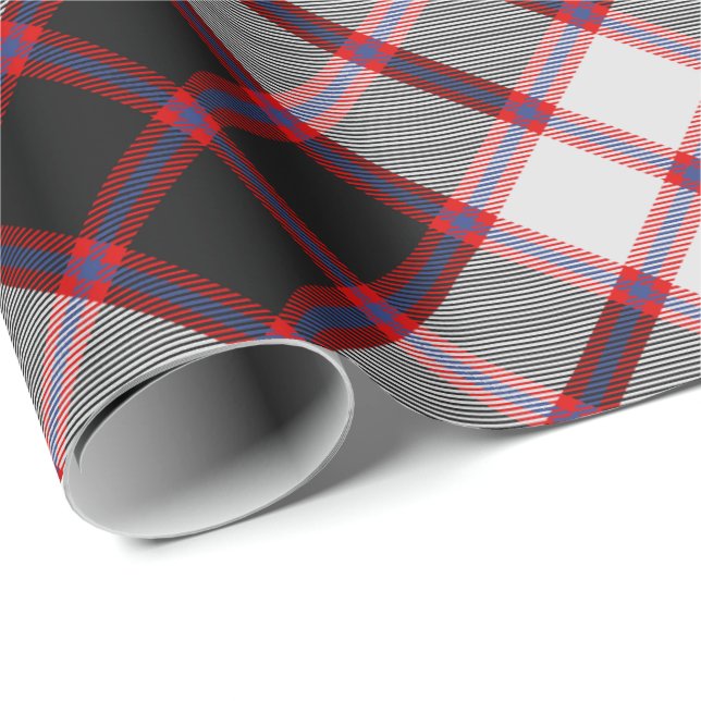 Clan MacPherson Hunting Tartan Wrapping Paper (Roll Corner)