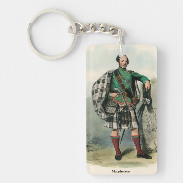 Clan Macpherson Keychain (Front)