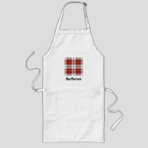 Clan MacPherson Red Dress Tartan Apron