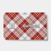 Clan MacPherson Red Dress Tartan Badge