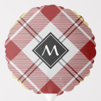 Clan MacPherson Red Dress Tartan Balloon