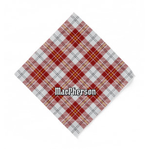 Clan MacPherson Red Dress Tartan Bandana