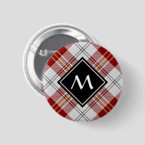 Clan MacPherson Red Dress Tartan Button