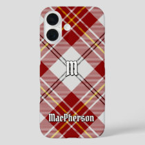 Clan MacPherson Red Dress Tartan iPhone 16 Case
