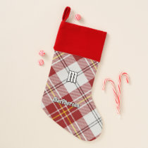 Clan MacPherson Red Dress Tartan Christmas Stocking