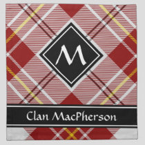 Clan MacPherson Red Dress Tartan Cloth Napkin