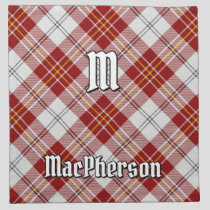 Clan MacPherson Red Dress Tartan Cloth Napkin
