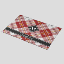 Clan MacPherson Red Dress Tartan Cloth Placemat