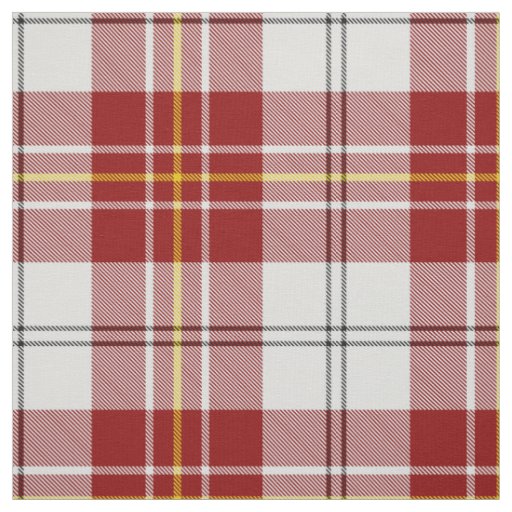 Clan MacPherson Red Dress Tartan Fabric