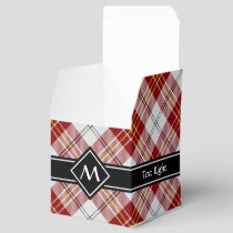 Clan MacPherson Red Dress Tartan Favor Box