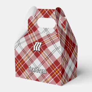 Clan MacPherson Red Dress Tartan Favor Box