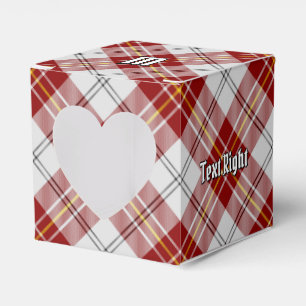 Clan MacPherson Red Dress Tartan Favor Box