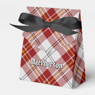 Clan MacPherson Red Dress Tartan Favor Box