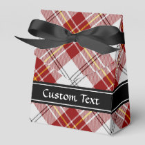 Clan MacPherson Red Dress Tartan Favor Box