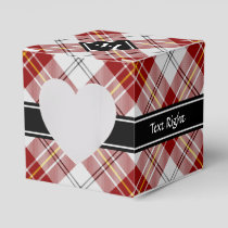 Clan MacPherson Red Dress Tartan Favor Box