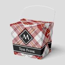 Clan MacPherson Red Dress Tartan Favor Box